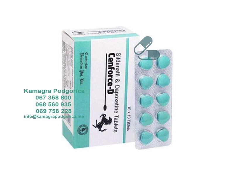 Cenforce D 160 mg Sildenafil Dapoxetine Tablete