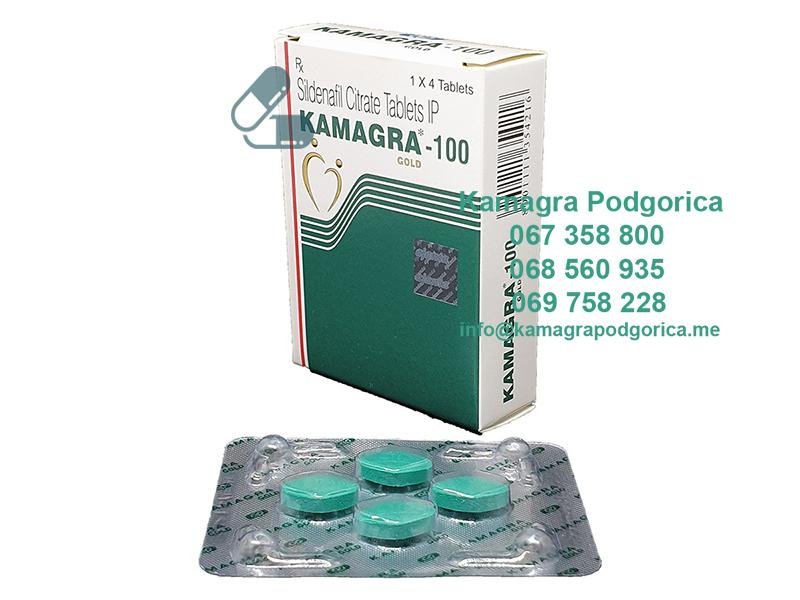 Kamagra Gold 100 mg Sildenafil Tablete